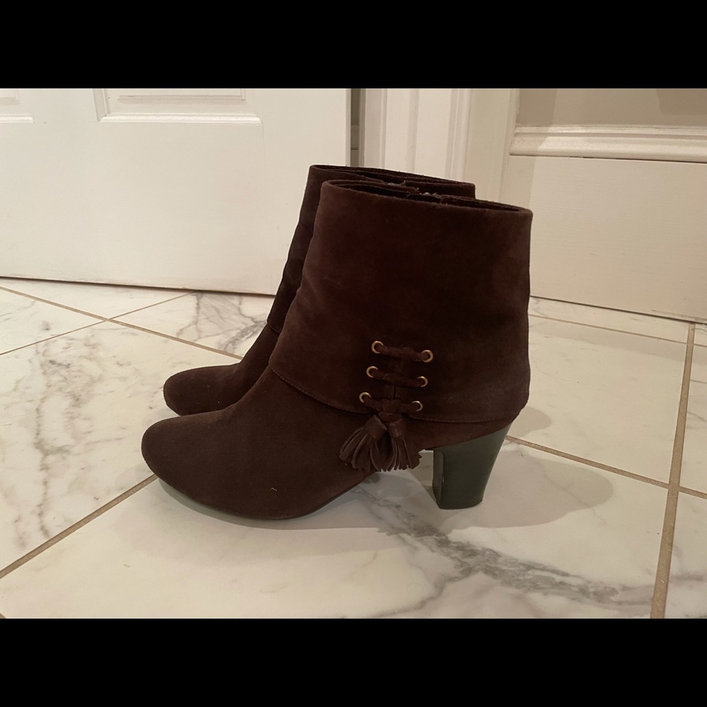 Beautiful Brown Suede Boots